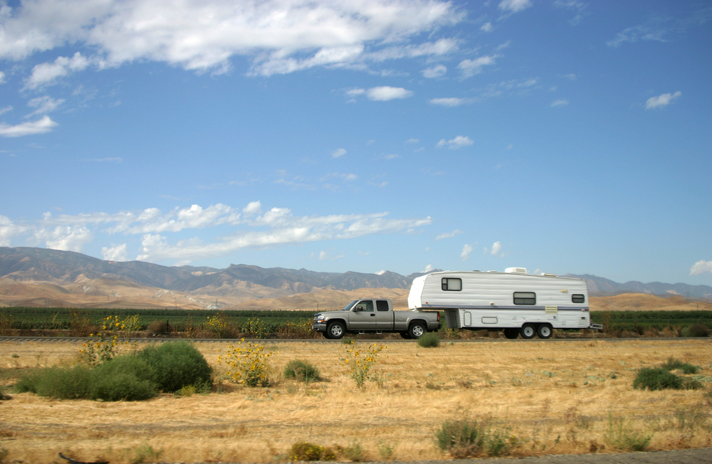 Towing a Camper Trailer